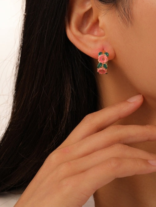 Golden Bloom Earrings