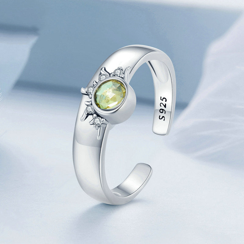 Retro Celestial Couple Rings – Sun, Moon & Star Design