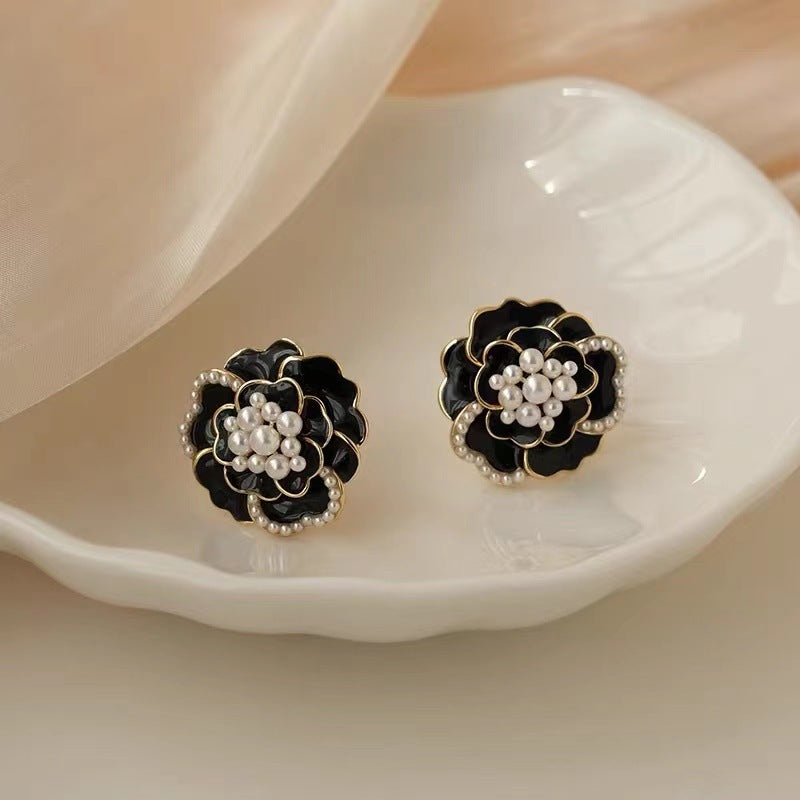 Bold Duo-Tone Earrings