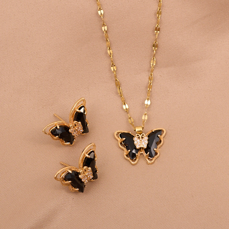 Butterfly Whimsy Jewelry Set