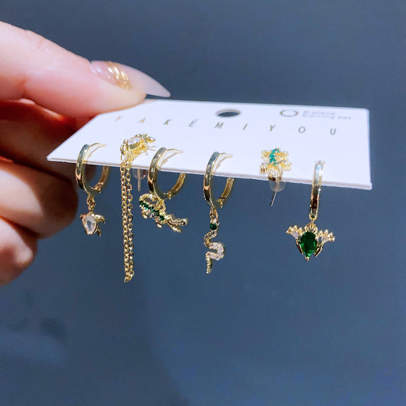 Charming Animal Earrings Set – Cute & Unique Fashion Jewelry for Women