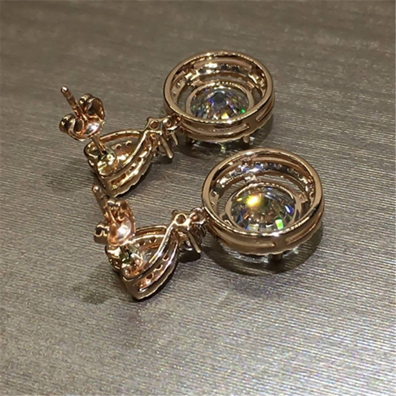 Bohemian Round Dangle Earrings – Chic Women’s Jewelry