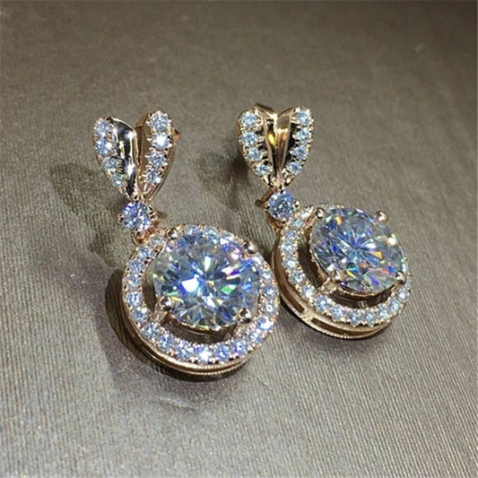 Bohemian Round Dangle Earrings – Chic Women’s Jewelry