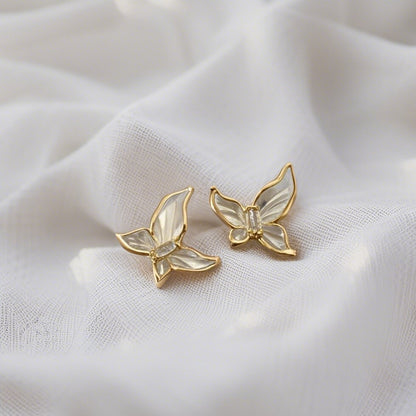 Golden Flutter Earrings