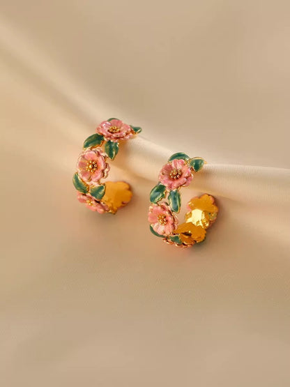 Golden Bloom Earrings