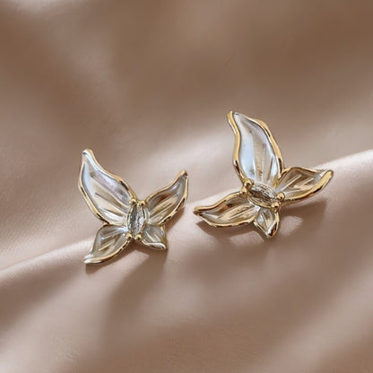 Golden Flutter Earrings