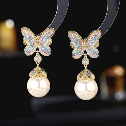 Elegant Vintage French Earrings