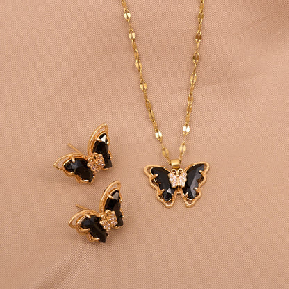 Butterfly Whimsy Jewelry Set