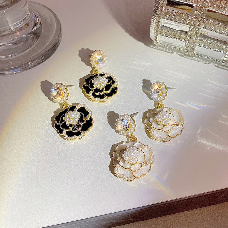 Bold Duo-Tone Earrings