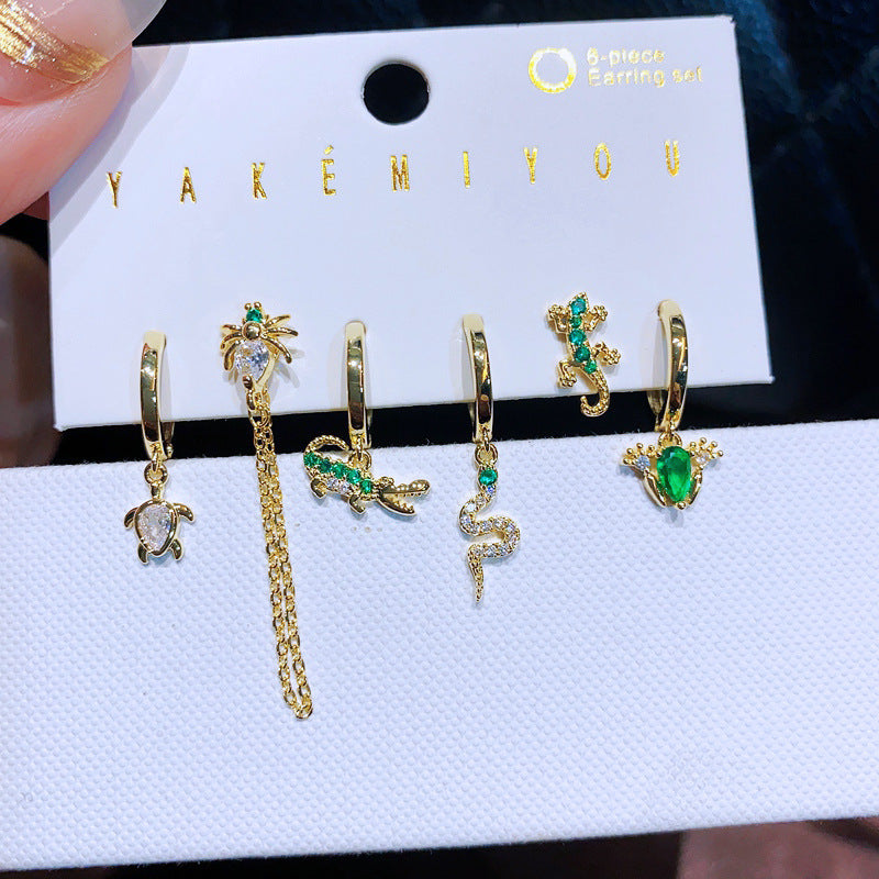 Charming Animal Earrings Set – Cute & Unique Fashion Jewelry for Women