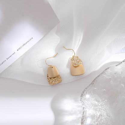Elegant Glow Hook Earrings