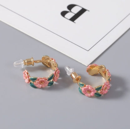Golden Bloom Earrings