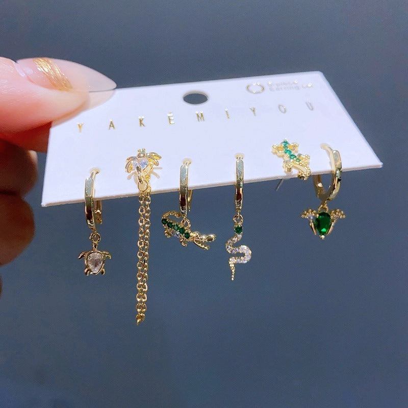 Charming Animal Earrings Set – Cute & Unique Fashion Jewelry for Women